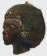 Tiye (c. 1398 BC – 1338 BC, also spelled Taia, Tiy and Tiyi) was the daughter of Yuya and Tjuyu (also spelled Thuyu). She became the Great Royal Wife of the Egyptian pharaoh Amenhotep III and matriarch of the Amarna family from which many members of the royal family of Ancient Egypt were born. Tiye's father, Yuya, was a wealthy landowner from the Upper Egyptian town of Akhmin, where he served as a priest and superintendent of oxen.  It sometimes is suggested that Tiye's father, Yuya, was of foreign descent due to the features of his mummy and the many different spellings of his name, which might imply it was a non-Egyptian name in origin. Some suggest that the queen's strong political and unconventional religious views might have been due not just to a strong character, but to mixed Nubian, Sudanese or Asian origin.