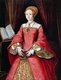 England: Elizabeth I, Queen of England 1558-1603. Painting by an unknown artist c. 1546.