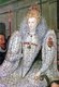 England: Elizabeth I, Queen of England 1558-1603. 'Procession Portrait' attributed to Robert Peake the Elder, c. 1600.