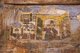 Thailand: Early 19th-century mural on a wooden panel in the main Viharn Luang, Wat Phra That Lampang Luang, northern Thailand