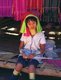 Thailand: Young Padaung (Long Neck Karen) girl, village near Mae Hong Son