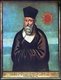 Matteo Ricci, SJ (October 6, 1552 – May 11, 1610; simplified Chinese: Lì Mǎdòu; courtesy name:  Xītài) was an Italian Jesuit priest, and one of the founding figures of the Jesuit China Mission. Painted in 1610 by the Chinese brother Emmanuel Pereira (born Yu Wen-hui), who had learned his art from the Italian Jesuit, Giovanni Nicolao. The age is incorrect: Ricci died during his fifty-eighth year. The portrait was taken to Rome in 1616 and displayed at the Jesuit house together with paintings of Ignatius of Loyola and Francis Xavier. It still hangs there.
